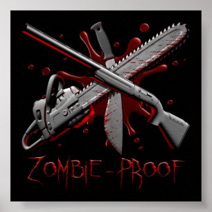 Póster Poster de Zombie_Proof