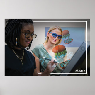 Póster poster de zSpace - Ciencia