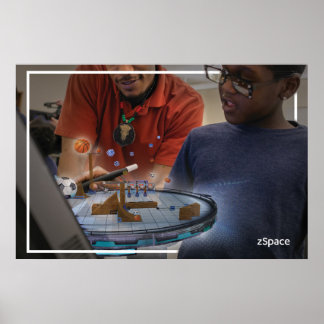 Póster poster de zSpace - Parque de Newton