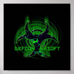 Póster Poster DEFCON AIRSOFT