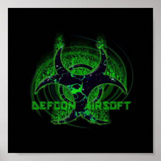 Póster Poster DEFCON AIRSOFT