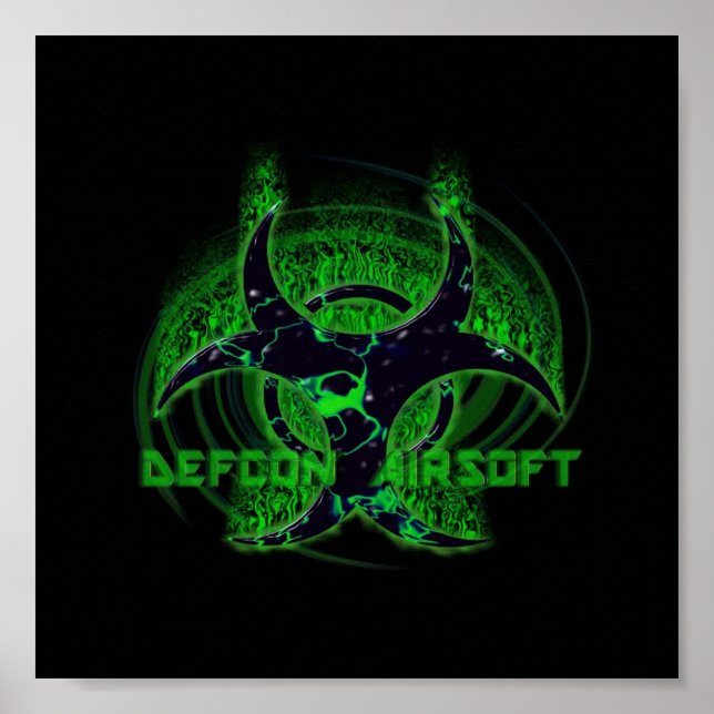Póster Poster DEFCON AIRSOFT (Frente)