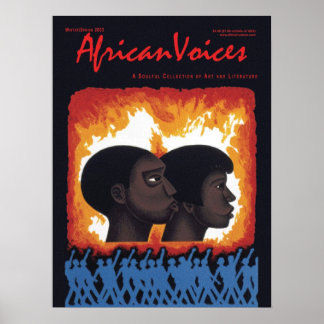 Póster Poster del 20° aniversario de African Voices