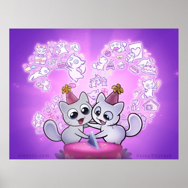 Póster Poster del 20 aniversario de Créu (Frente)