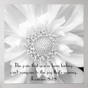 Póster Poster del 8:18 de los romanos del estímulo del