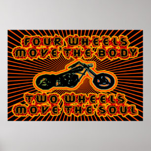 PÓSTER POSTER DEL ALMA DEL TH E DEL MOVIMIENTO DE DOS