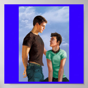Póster Poster del amor adolescente