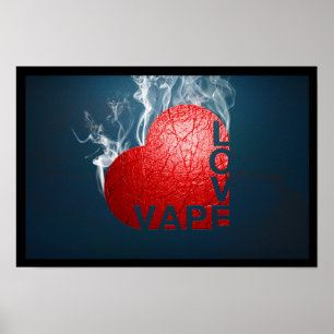 Póster Poster del amor de Vape