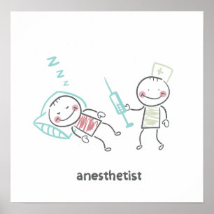 Póster Poster del Anesthetist