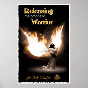 Póster Poster del ángel 2 del fuego