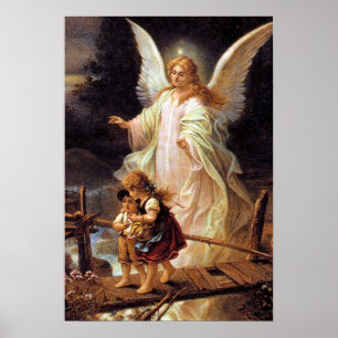 Póster Poster del ángel de guarda