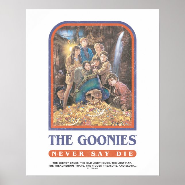 Póster Poster del Aniversario del Tesoro de las Goonías (Frente)
