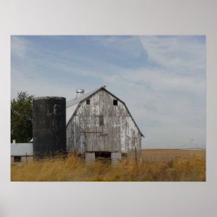 Póster Poster del antiguo granero