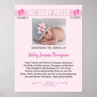 Póster Poster del anuncio de la foto de Keepsake