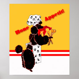 Póster Poster del apetito óseo