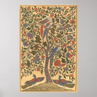 Póster Poster del árbol de la vida