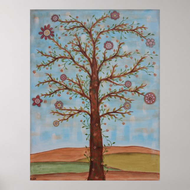 Póster Poster del árbol del amor (Frente)