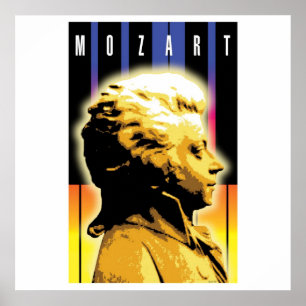 PÓSTER POSTER DEL ARCO IRIS DE MOZART