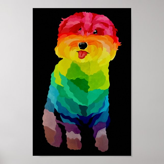 Póster Poster del arcoiris Pepita (Frente)