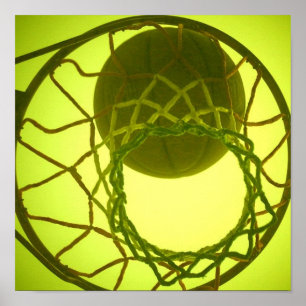Póster Poster del aro de baloncesto