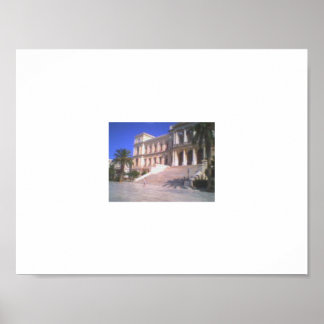 Póster Poster del ayuntamiento de Syros