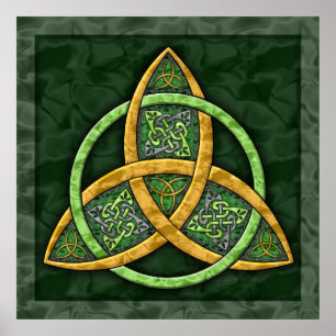 Póster Poster del Bella Artes de Celtic Trinity Knot