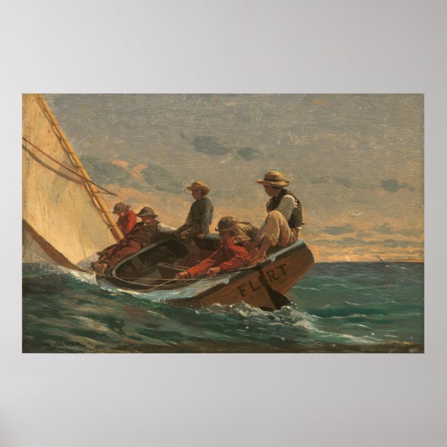Póster Poster del Bella Artes Winslow Homer (Frente)