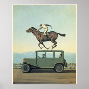 Póster Poster del Bello Artes del COCHE de la CARRERA DE