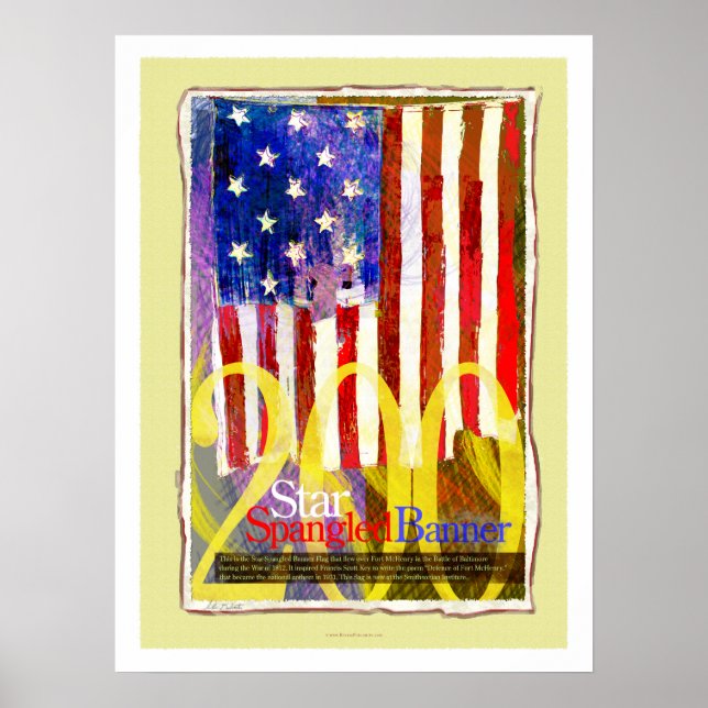 Póster Poster del Bicentenario de la Estrella Española (Frente)