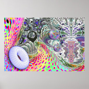 Póster Poster del Bio-Lógico-Anillo de espuma