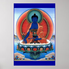 Póster Poster del Buda de Medicina