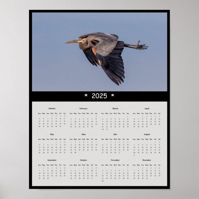 Póster poster del calendario de la Gran Muralla Azul de 2 (Frente)