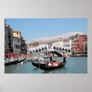 Póster Poster del Canal de Venecia