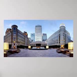 Póster poster del canary_wharf_england 2 A PARTIR del