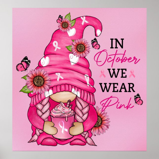Póster Poster del Cáncer de Mama (Frente)