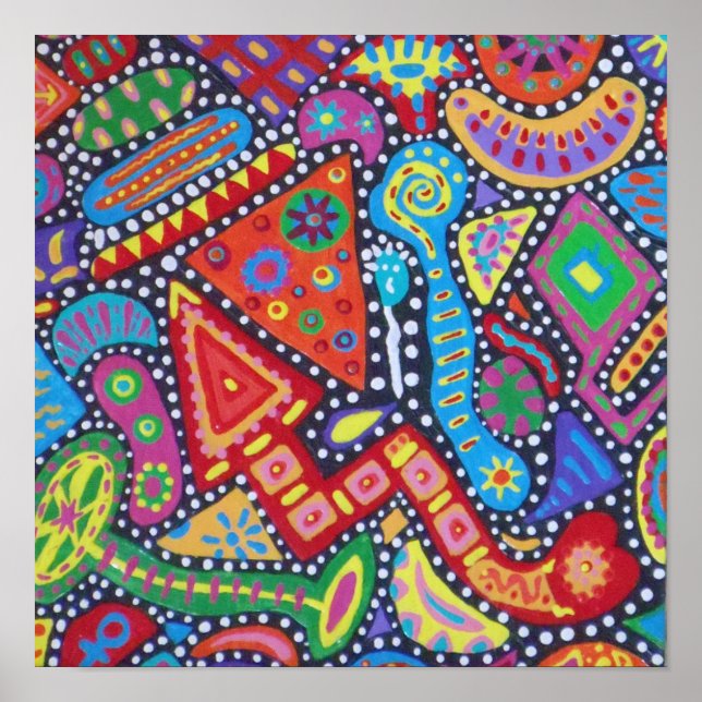 Póster Poster del Caos Mundial (Frente)