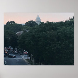Póster POSTER del Capitolio de Estados Unidos Washington 