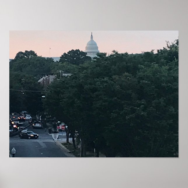 Póster POSTER del Capitolio de Estados Unidos Washington  (Frente)