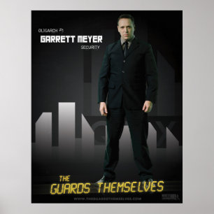 Póster Poster del carácter de Garrett Meyer