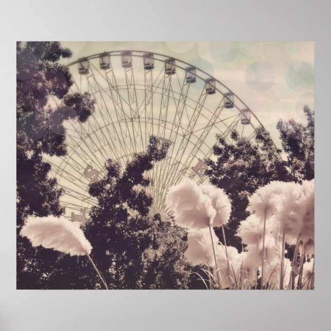 Póster Poster del Carnaval de la Rueda de la Ferris (Frente)