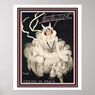 Póster Poster del Casino de Paris Cappiello 16 x 20