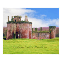 Poster del Castillo Caerlaverock de Maxwell Clan