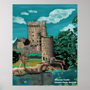 Póster Poster del Castillo de Blarney