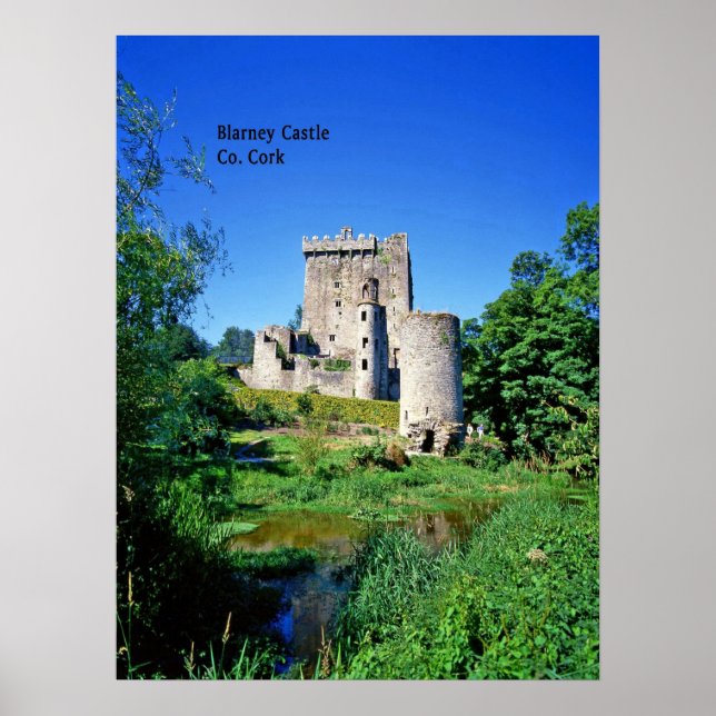 Póster Poster del Castillo de Blarney (Frente)