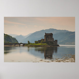 Póster Poster del Castillo de Eilean Donan