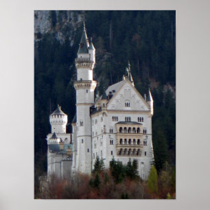 Póster Poster del Castillo de Neuschwanstein