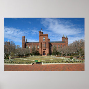 Póster Poster del castillo de Smithsonian