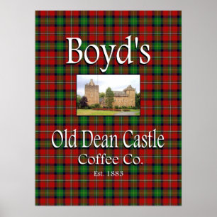 Póster Poster del Castillo del Viejo Decano de Boyd