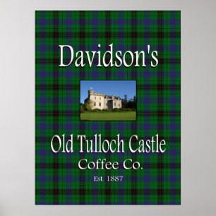 Póster Poster del Castillo Tulloch de Davidson