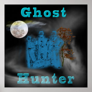 Póster Poster del cazador del fantasma
